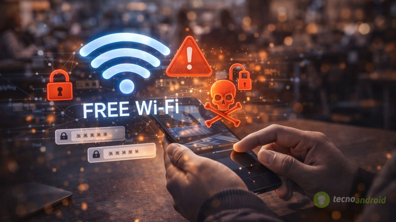 Wi-Fi pubblici e reti gratuite: collegarsi senza pensarci è sempre più rischioso