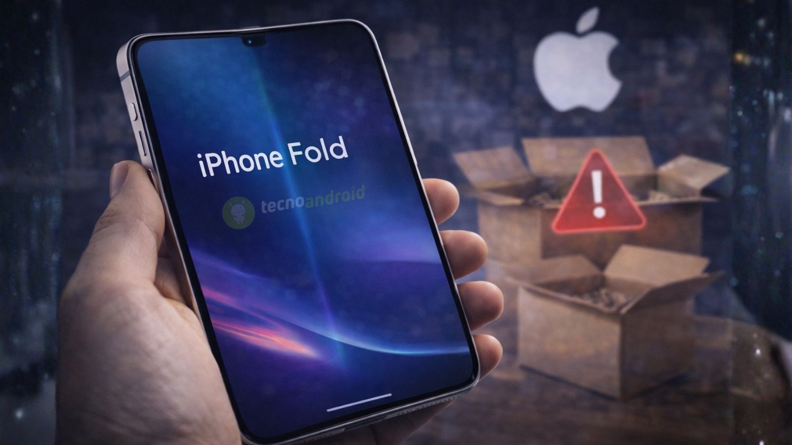 iPhone Fold rischia di arrivare con poche scorte, Apple: problemi di produzione