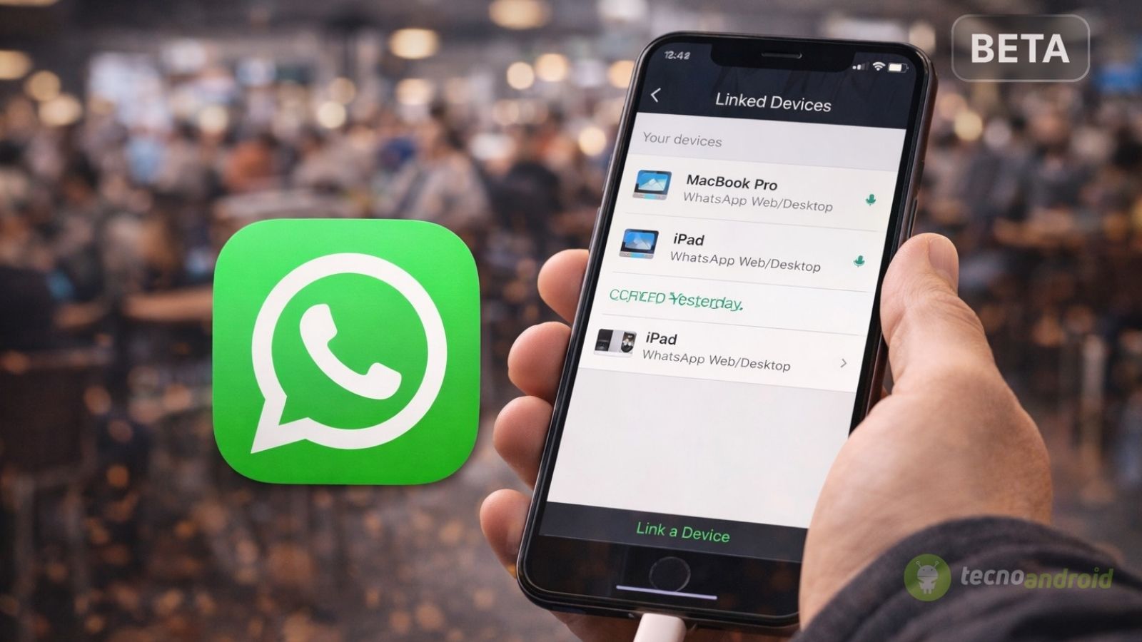 WhatsApp su iPhone migliora la trasparenza: la beta mostra le periferiche collegate