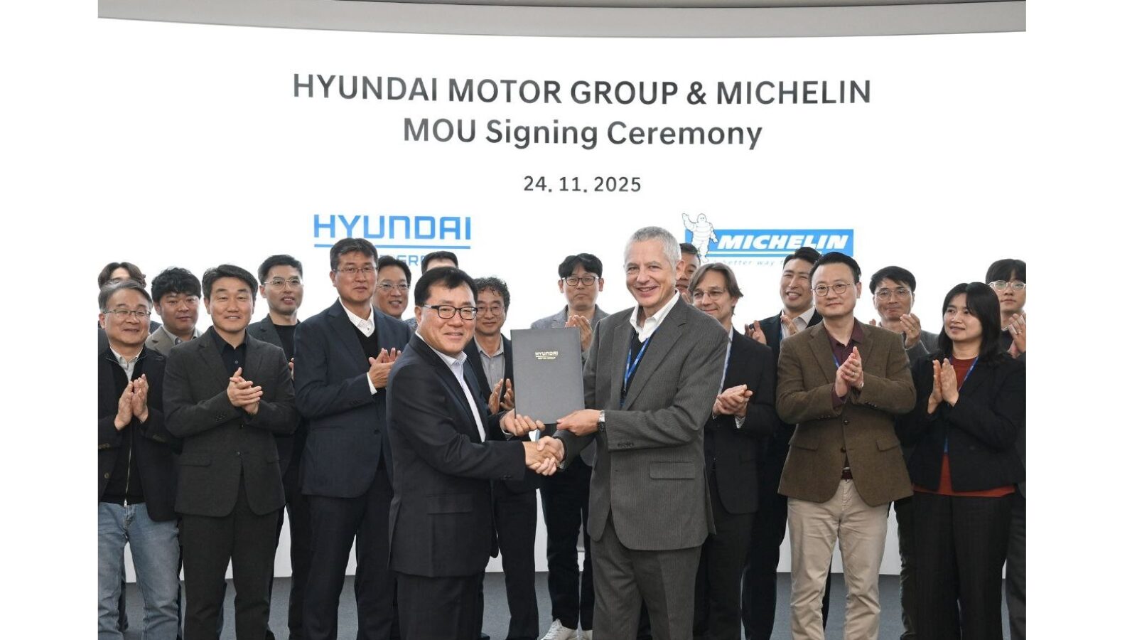 Hyundai Motor Group e Michelin insieme per lo sviluppo di pneumatici di nuova generazione