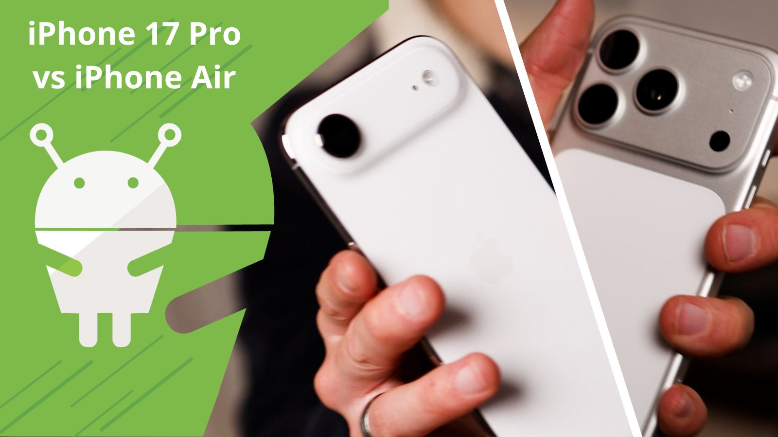 iPhone 17 Pro vs iPhone Air: la verità sta nel mezzo, CONFRONTO