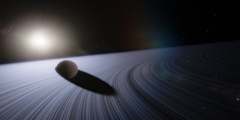 Un misterioso oceano e una “neve” di regolite