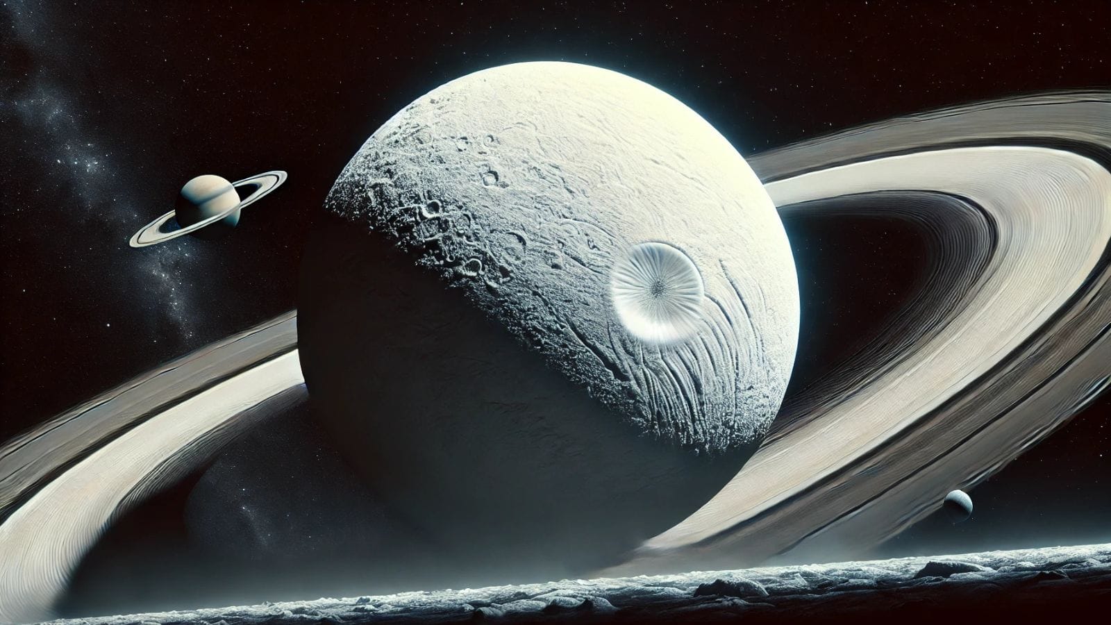 Encelado, è mistero: sulla luna di Saturno è scomparsa una macchia scura