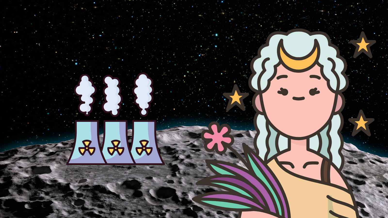 Un nome che evoca quello dell'antica dea della Luna, SELENE, per un innovativo reattore nucleare da posizionare sul nostro satellite.