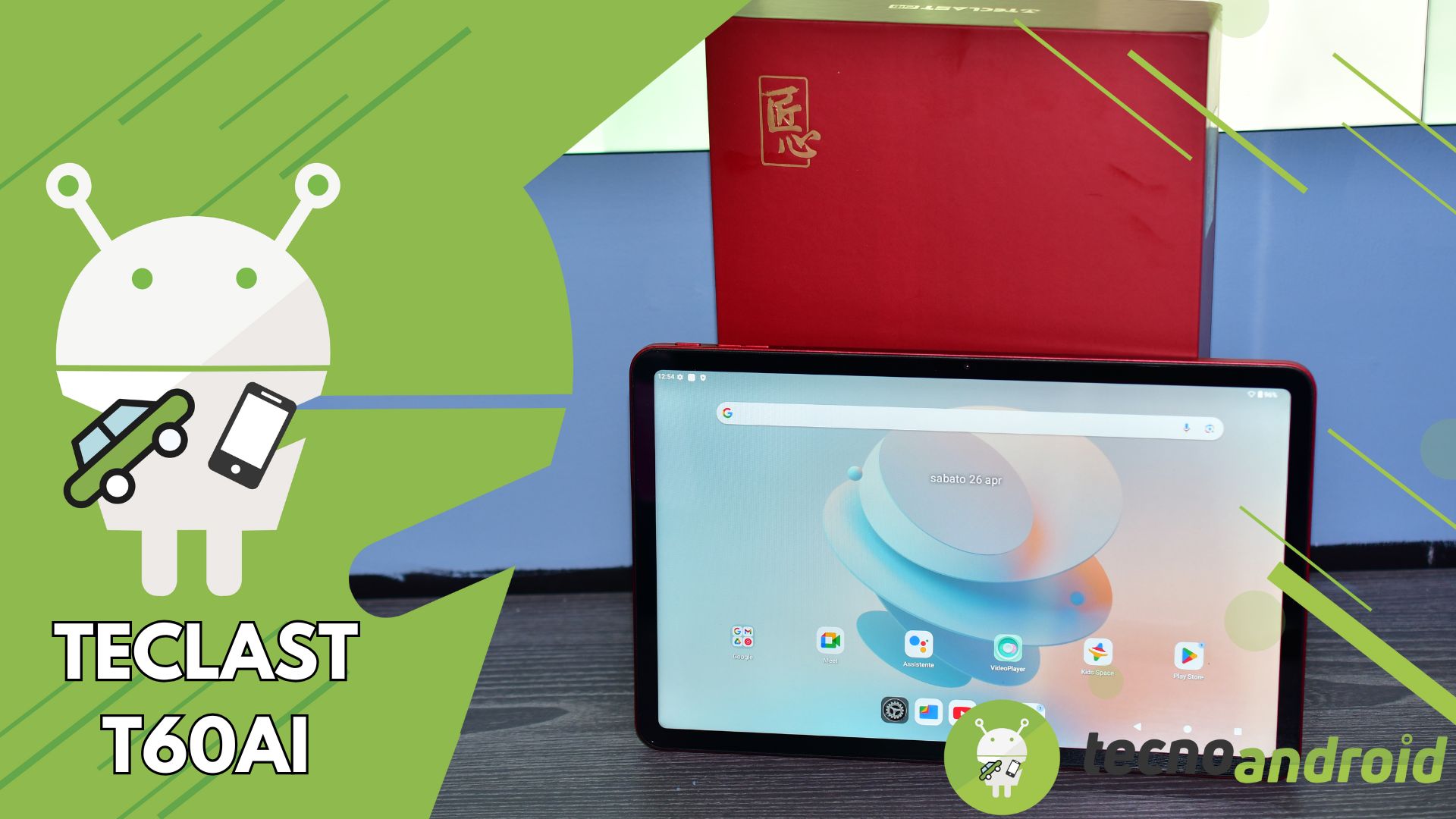 Teclast T60AI: Il Tablet 12 Pollici che Rivoluziona Lavoro e Divertimento – Recensione Completa